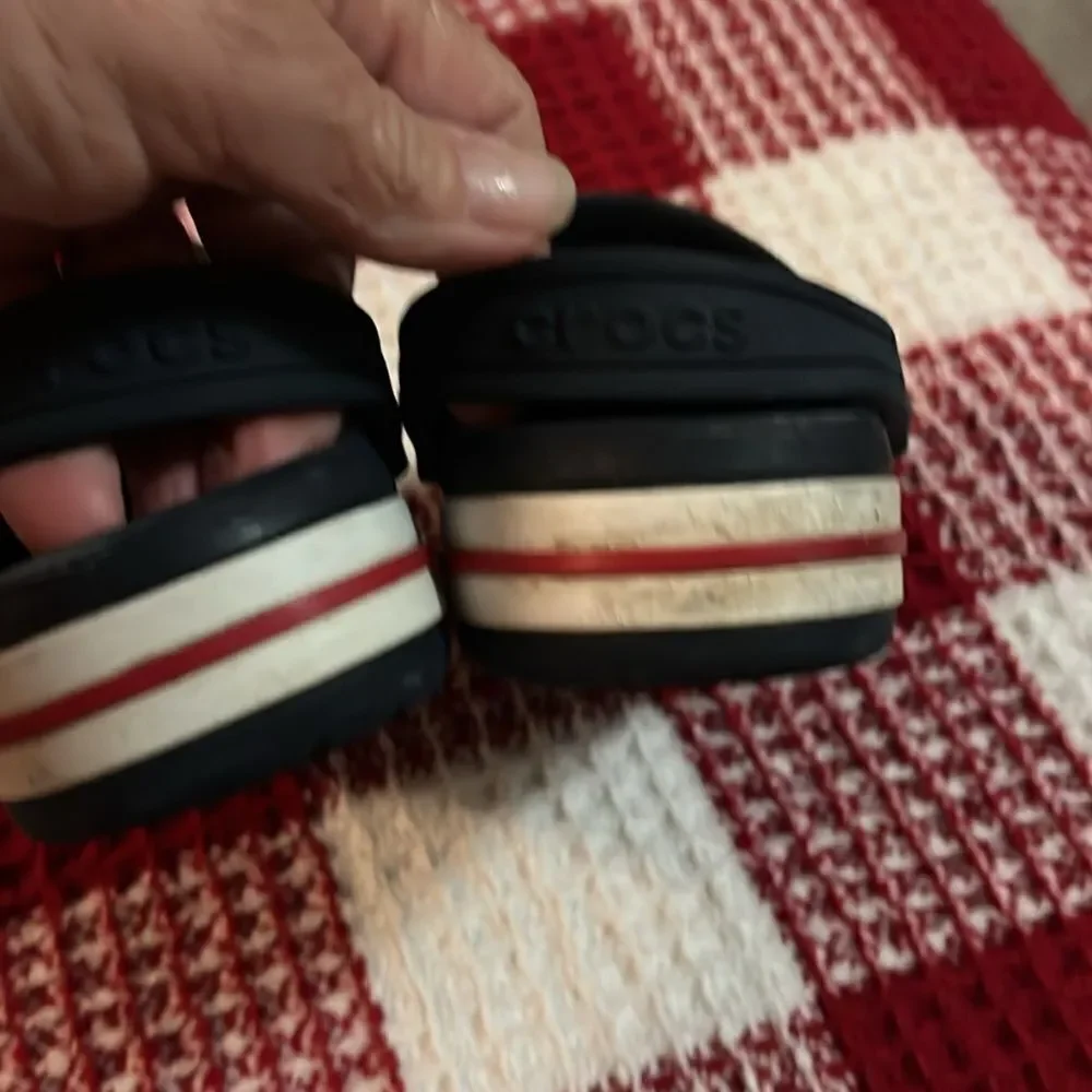 Kids Navy Blue Crocs